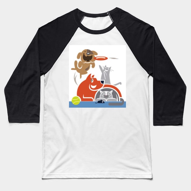 Happy Tails of South Florida Baseball T-Shirt by KMogell